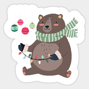 Cute Christmas Art 3 Sticker